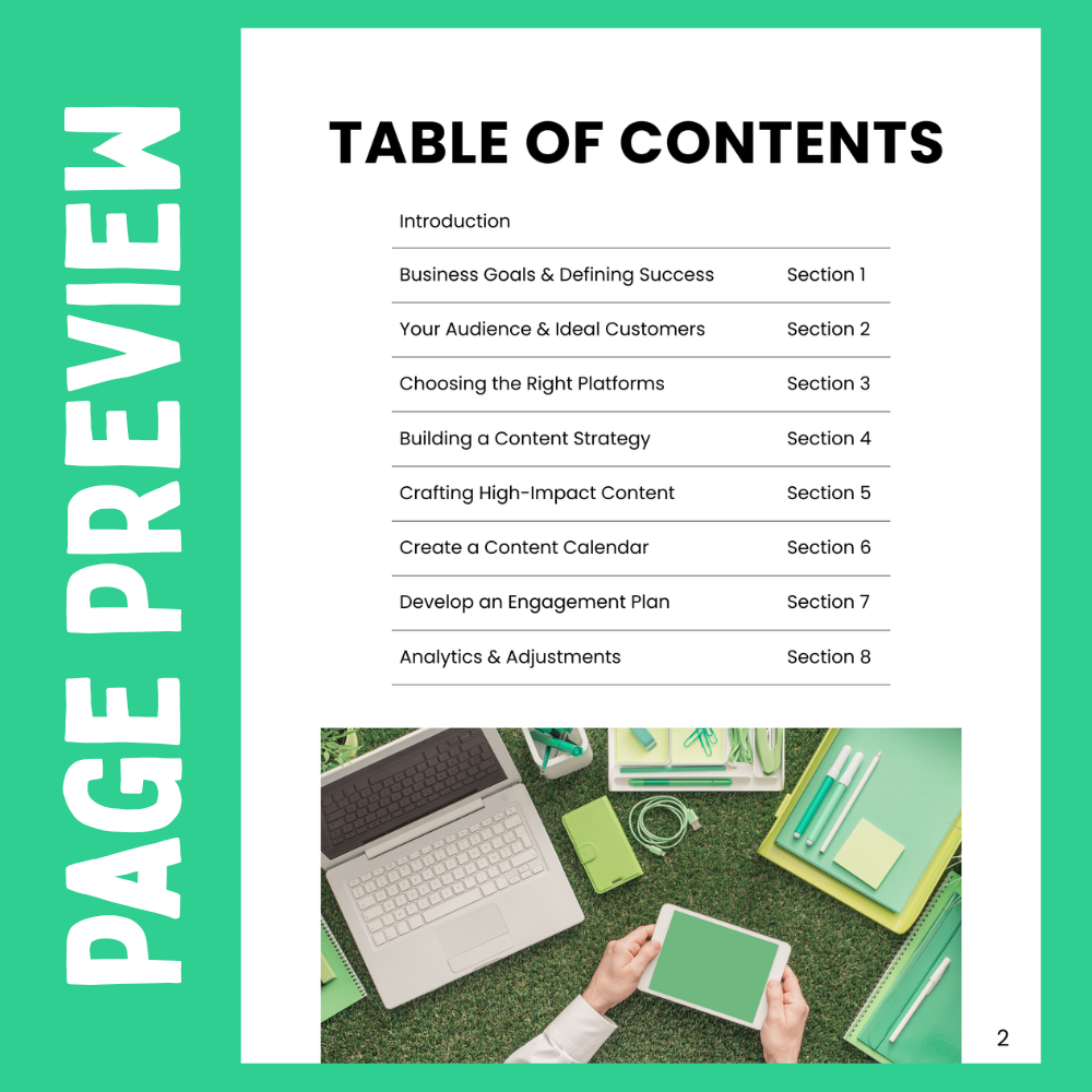 How to Develop Your Business's Social Media Strategy & Content Plan - Image 2